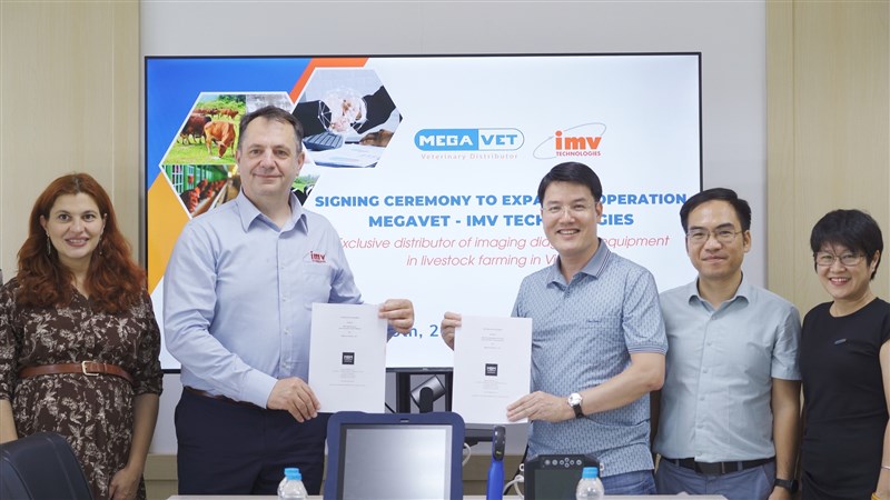 MEGAVET & IMV TECHNOLOGIES (PHÁP): MỞ RỘNG HỢP TÁC, MỞ LỐI CHO NGÀNH CHĂN NUÔI HIỆN ĐẠI